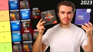 The Best & Worst Gaming CPUs of 2023 Ranked! ⚡ Tier List