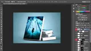 Book Cover Display Mockup Free Download