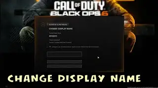 How to Change your display name in Call of Duty: Black Ops 6