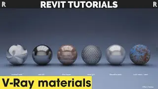 V-RAY 5 | Material V-ray in Revit | V-Ray for Revit