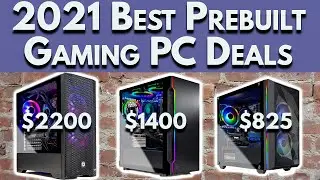 Best Prebuilt Gaming PCs in Early 2021