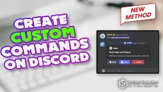 How to create custom commands Discord 2024 | Initial Solution