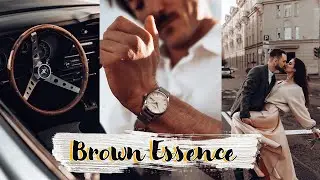 BROWN COLOR GRADING PRESET - - DNG & XMP - MOBILE & DESKTOP PRESET