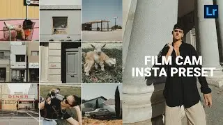 Film Cam Insta Feed preset | Instagram feed | lightroom presets