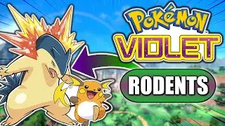 Can you beat Pokémon Scarlet and Violet with ONLY RODENT POKEMON?