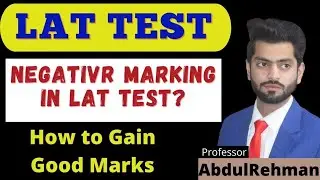 Negative Marking in Lat Test | Law Admission Test November 2021 | How to Avoid Over writing |