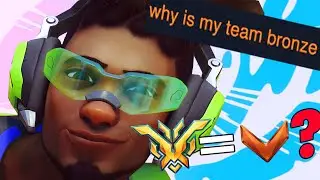 Making top 500 players look like Bronze in Overwatch 2...