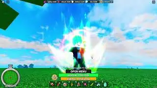 TROPICAL SSJ SHOWCASE! (Dragon ball rage) (FINALLY) (Roblox)