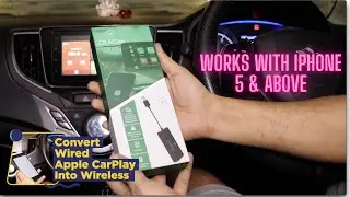 Convert Wired Apple CarPlay to Wireless | CPlay2Air Review to Run Apple CarPlay Wirelessly