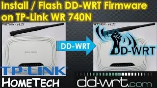 How to make a Super Advanced WiFi Router | Install / Flash DD-WRT on TP Link router TL WR740N