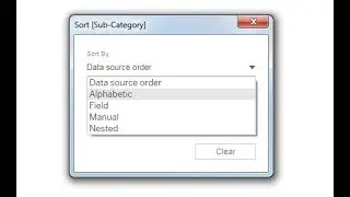 Alphabetical sorting in Tableau Desktop - Intact Abode