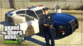 GTA 5 Mods - POLICE PATROL LSPDFR MOD! (GTA 5 COPS Gameplay)