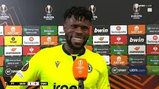 A genuine wholesome post-match interview! Lifelong Man Utd fan Francis Uzoho on living his dream