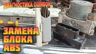 Коды ошибок и замена  блока ABS Mazda MPV FS 2.0