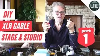 XLR Microphone Cable DIY Series - Part 1 Strip your Cable Ends