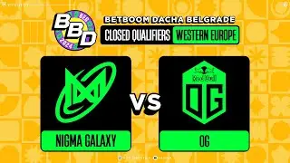 OG vs Nigma Galaxy - Betboom Dacha Belgrade CQ @AvilleYT