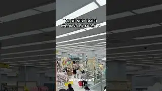 Huge New Daiso in Pyeongtaek, South Korea! 