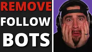 How to REMOVE and STOP Twitch Follower Bots!