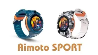 ДЕТСКИЕ  СМАРТ ЧАСЫ AIMOTO SPORT С ВЛАГОЗАЩИТОЙ