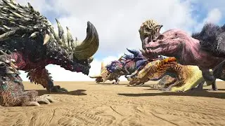 NERGIGANTE vs MONSTERS