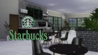 The Sims 4 | Building | Starbucks | Старбакс