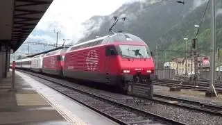Gotthard Bahnverkehr am 30.05.16 – «SBB Historic Überführungsfahrten und VSOE»