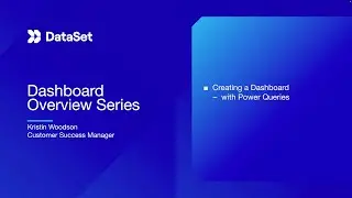 Dashboards 4: PowerQueries on Dashboards