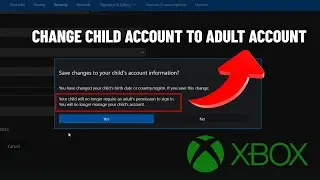 (FIXED) Change Microsoft Child Account to Adult Account | easy fix | 2024