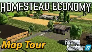 GREAT EUROPEAN MAP WITH ROOM TO EXPAND!! 🚜 HOMESTEAD ECONOMY MAP TOUR! 🗺️ GRAINMAN TRAVELS ✈️