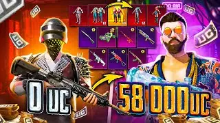 ОН НИКОГДА НЕ ДОНАТИЛ В PUBG 🤯 $58 000 UC - ЛУЧШАЯ ПРОКАЧКА АККАУНТА ПОДПИСЧИКУ В ПУБГ МОБАИЛ 🥳