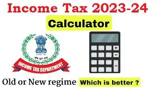 income tax calculator 2023-24