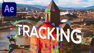 3D Text Tracking in After Effects Tutorial 🎥 3D Camera Tracker [+]