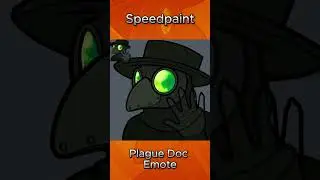 Creating a Plague Doctor Twitch Emote with OWN3D! 🦠🎨 #CustomEmotes #plaguedoctors #emotes