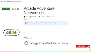 Arcade Adventure: Networking || #ARC232 || GCP || NEW || [With Explanation🗣️] #cloudstars #qwiklabs