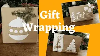 DIY Christmas Gift Wrapping! 3 Ideas to Wrap Presents.