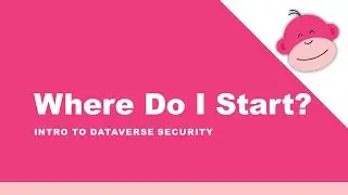 Dataverse Security: Where to Start