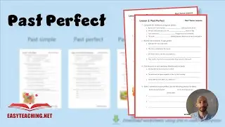 A Lesson on the Past Perfect Tense | EasyTeaching