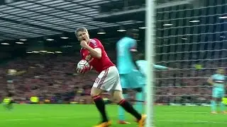 Bastian Schweinsteiger Vs West Ham Home HD 720p (13/03/2016)