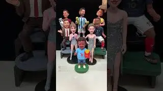 Bobblehead Party ：A Group of Fun Shaking Figures, Watch Them Shake Together!