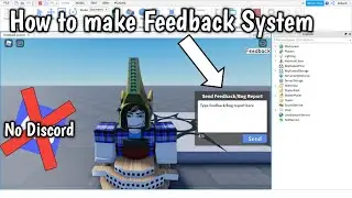 how to make feedback gui in roblox studio - Roblox