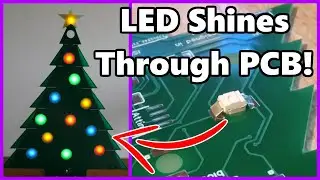 Reverse Mounted LEDs (Diffusing LEDs through the PCB material)
