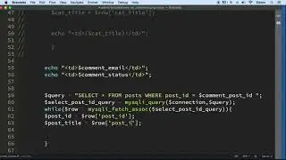 128 Relating Comments to posts   PHP Full Course 2021