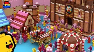 THE AMAZING DIGITAL CIRCUS: LEGO Candy Canyon Kingdom Playset