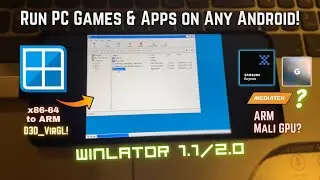 Install Winlator Emulator on Any Android Phone - Mali GPU Fix!