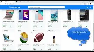 E- commerce web development - Angular 12 and Bootstrap 4- Demo - part-1