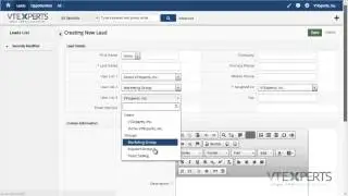 VTiger Advanced Custom Fields (HTML Description + Assigned To + Upload Field)