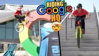 URBAN MTB FREERIDE AT THE GOOGLE HEADQUARTERS - SAN FRANCISCO!