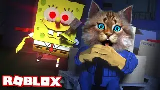 СЕКРЕТ СПАНЧ БОБА КАК ПИГГИ (Roblox 🍍 Sponge Chapter 2) Весёлый Кот и КОТЁНОК ЛАЙК