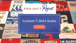 *BEST GIFT EVER* T-Shirt Quilt from ProjectRepat.Com