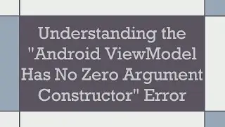 Understanding the 